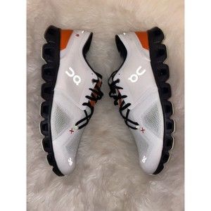 On Cloud Running Men's US 13 Cloud X 3 Running Sneakers Ivory/Flame 60.98699 EUC